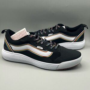 Vans UltraRange Exo Pride Black Multicolor Running Shoes - Men’s Size 11.5